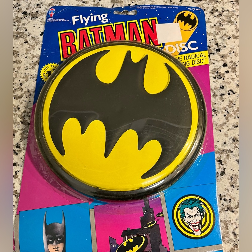 Batman Flying Disc frisbee